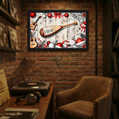 Christmas Christmas Music Instruments And Ornaments
