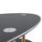 Mollen Oval Glass Top Coffee Table-782697178