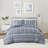 Kent 3 Piece Striped Herringbone Oversized Comforter Set-85691845-85691847