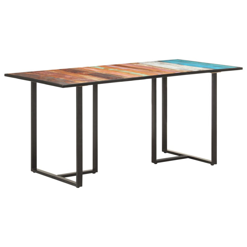 Sheilds Rectangular Dining Table, H76 x L160 x W80cm, Multicolour