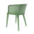 Outdoor Dining Chair Set Of 2 With Rust-Resistant Iron Frame For All-Season Use And Easy Mobility.-969395299
