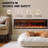 Wall Mounted/Recessed-In Electric Fireplace With Smart WIFI-643953038