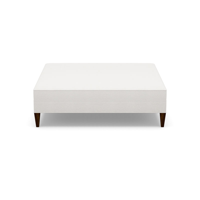 Square Ottoman, 7245-70, Walnut