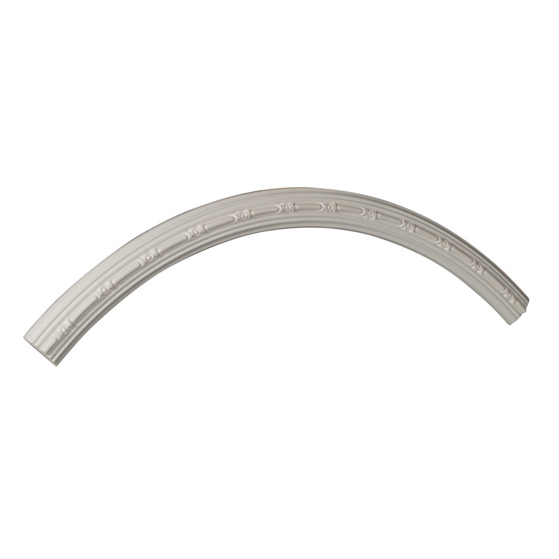 Ensemble d'anneaux de plafond Medea, H 52,13 po x l 52,13 po, Simple (1/4 d'un cercle complet)