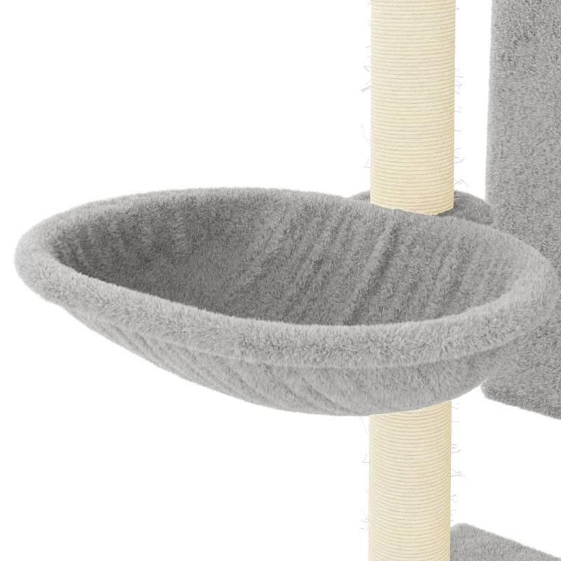 130.5 cm H Cat Tree / Condo, Light Grey
