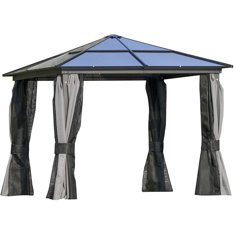 3 x 3(m) Patio Gazebo, Grey