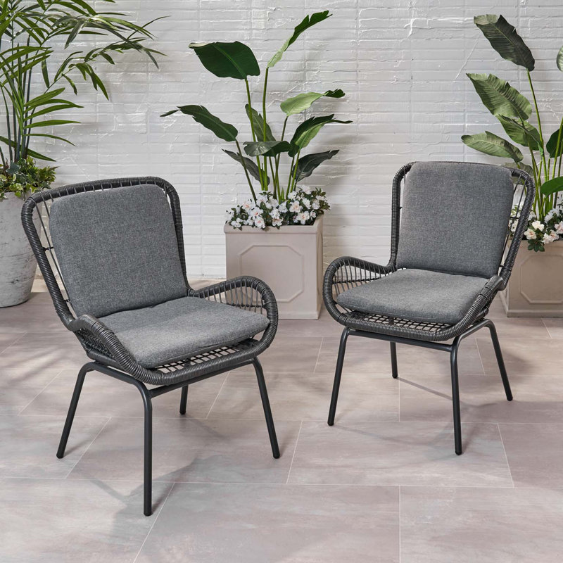 Chaise d'appoint contemporaine à la mode, Gris