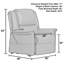 Fauteuil inclinable électrique en polyuréthane désinfectable Huggard-70888102