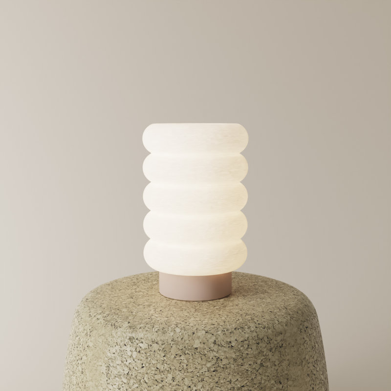 Argizari Table Light, Coral, 10" H x 6" W x 6" D