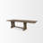 84" Solid Wood Extendable Rectangular Dining Table