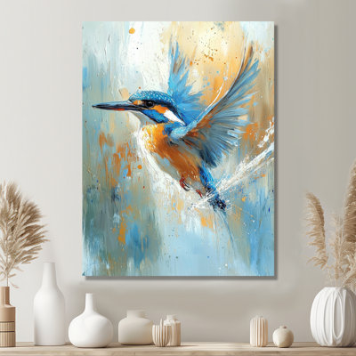 Kaelah - reproduction d'art moderne en métal, art mural oiseau en métal