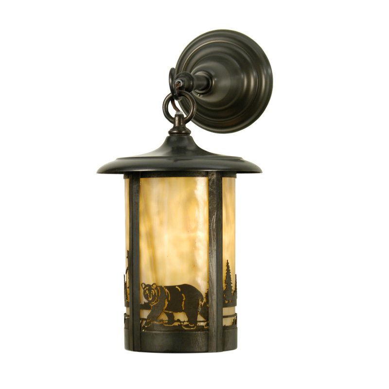 Lanterne murale d'extérieur 1 lumière Fulton