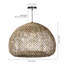 Luminaire suspendu 1 lumière Seagrass Dome