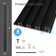 8 Pcs 96" x 6.26" WPC Waterproof Slat Wall Panels, 3D Wood Look Acoustic Diffuser Wall Paneling for Modern Decor,33.38 sq.ft.