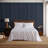 Tommy Hilfiger Printed Percale Cotton Sheet Set-109402001-112495785
