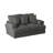 72" Recessed Arm Loveseat with Reversible Cushions-525149152
