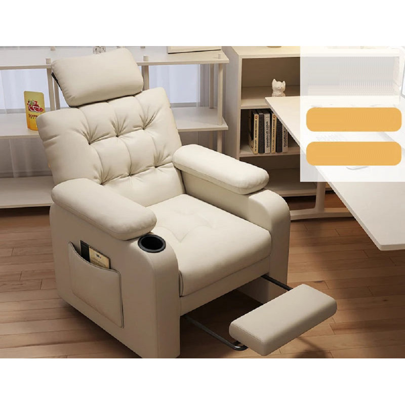 Narze Genuine Leather Side Chair