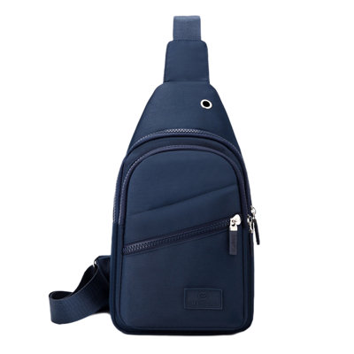 Backpack Travel Fashionable Chest Bag For Men  Women  Large Capacity Fabric Waterproofing Sling Bag Convenient Front Pack
