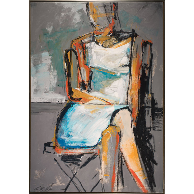 The Girl Next Door I Print by Robert Robinson, Canvas, 72" H x 50" W x 2" D
