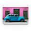 «Skyblue Vintage Car» par Cosey, reproduction de photo sur toile-25680631