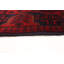 Tapis unique en laine noué à la main style Esari des années 2010 de 4 pi x 6 pi 4 po rouge Amedee