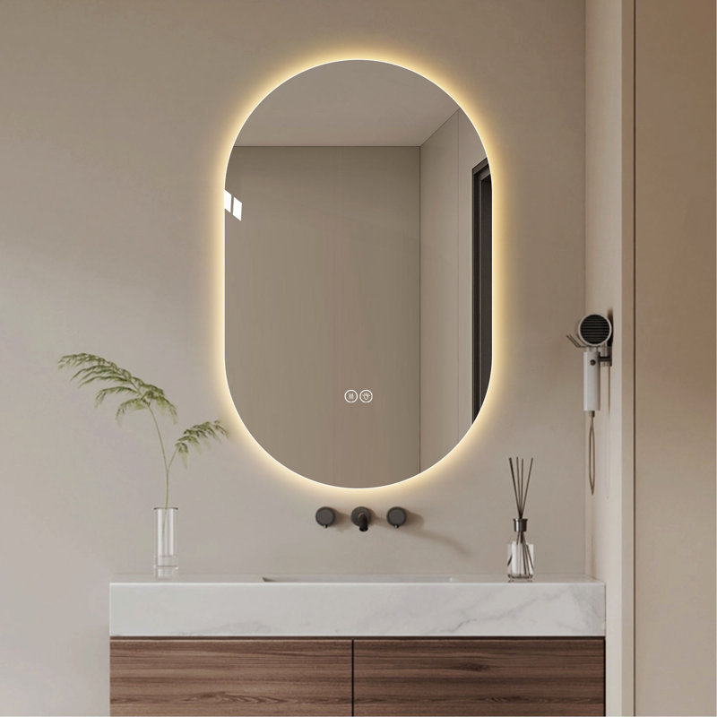 Miroir de salle de bain Smart Smart, 47,24 po x 29,53 po