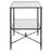 Allenhurst Mirrored Glass Top End Table