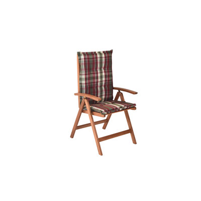 Quamba Foldable Outdoor Patio Dining Chair with Cushion