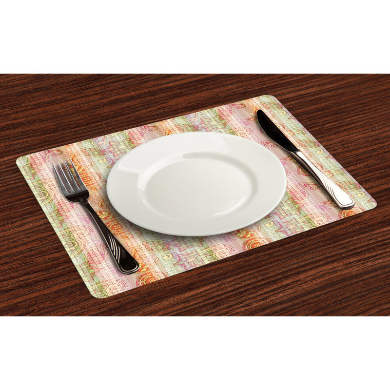 Récapitulatif 18,5" motif cachemire
