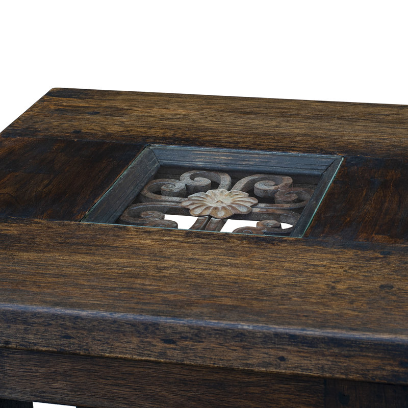 Solid Wood End Table