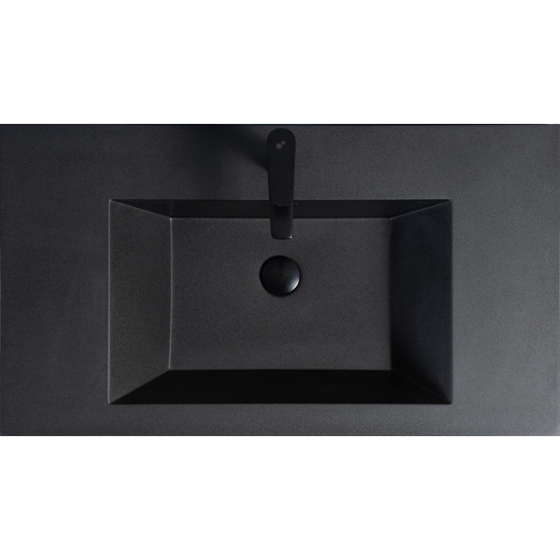 36" Wall-Mounted Bathroom Vanity
