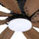Jaysleen 60" Farmhouse Large Windmill Ceiling Fan with Light and Remote