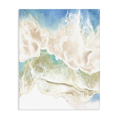 Washed Away Tide Abstract Canvas, design by Jesse Keith