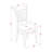 Solid Wood Top Dining Table Set-1400069403-1400069401-1384103935