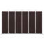Entwistle 300cm W x 180cm H 6 - Panel Folding Room Divider