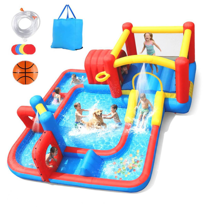 Inflatable Bounce House Water Slide