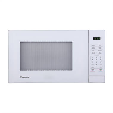 MAGIC CHEF Stainless Steel Countertop Microwave Oven - Silver, 1.6