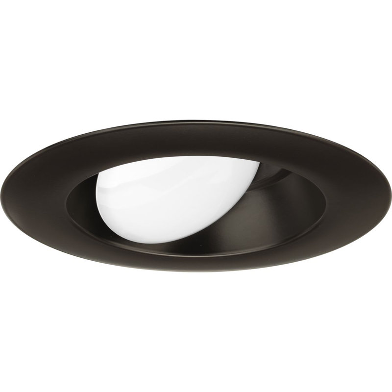 6-Inch 5-CCT LED Eyeball Trim For Recessed Housings, Antique Bronze