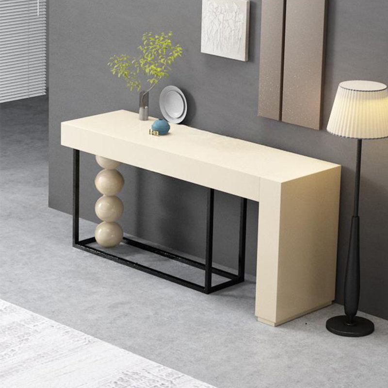 Console Modern Minimalist Art, H 35,43 po x l 62,99 po x P 15,75 po, Kaki, Kaki