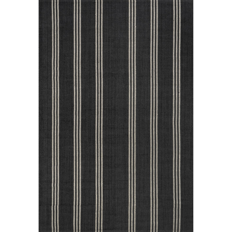 Hawthorn Striped Wool Area Rug, Runner 2'8" x 8'