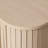22.5" Fluted Nightstand with 2 Drawers Set of 2, Natural-1958054937