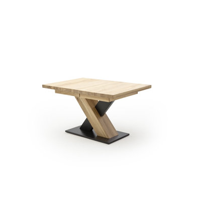 Justis Oak Solid Wood Dining Table