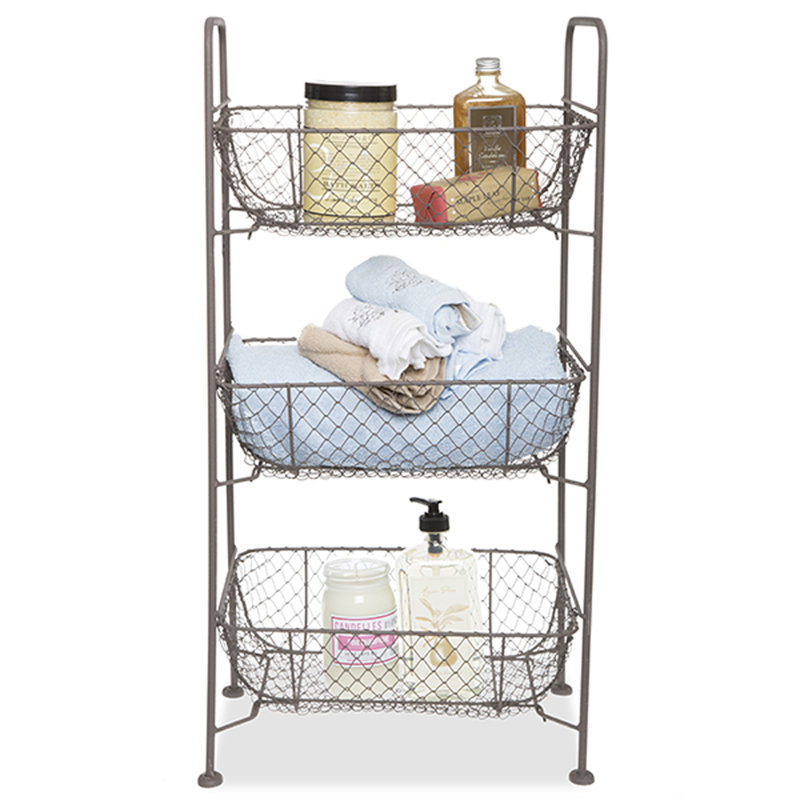 Gracie Oaks Decorative Basket