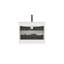 Meuble-lavabo mural moderne blanc brillant de 24 po avec lavabo en céramique et grand rangement, parfait pour les salles de bain contemporaines-126232833-126232834