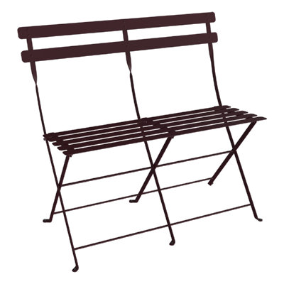 Banc de jardin en acier Bistro