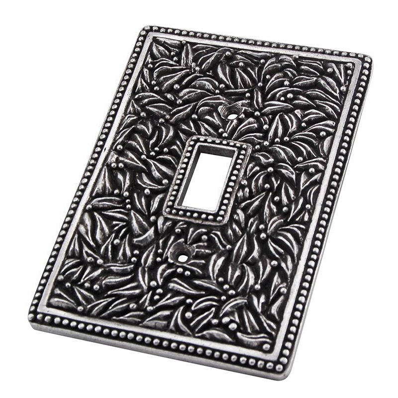 San Michele 1-Gang Toggle Light Switch Wall Plate, Antique Brass