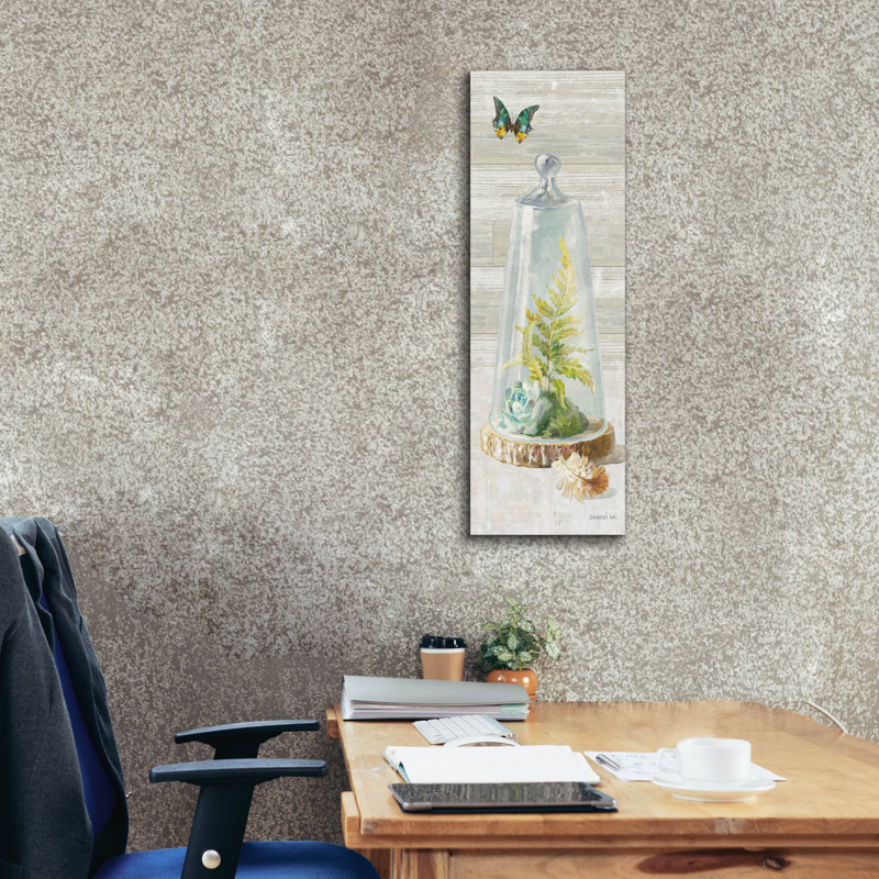 «Succulent Garden 4 Panel» par Danhui Nai, art mural sur toile