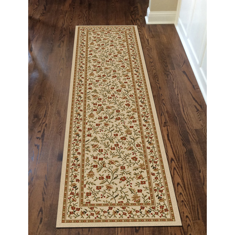 Tapis ivoire Escondido, Tapis de couloir 2 pi 2 po x 7 pi 7 po