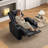 36.22"W Luxurious Premium Faux Leather Power Recliners, Home Theater Chairs with USB & Cup Holders & Arm Storage-735867864