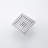 6 inch Grid Shower Floor Drain
